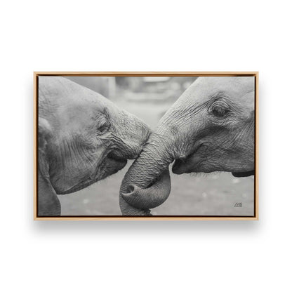 [Color:American Maple], Picture of art in a American Maple frame