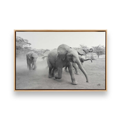 [Color:American Maple], Picture of art in a American Maple frame