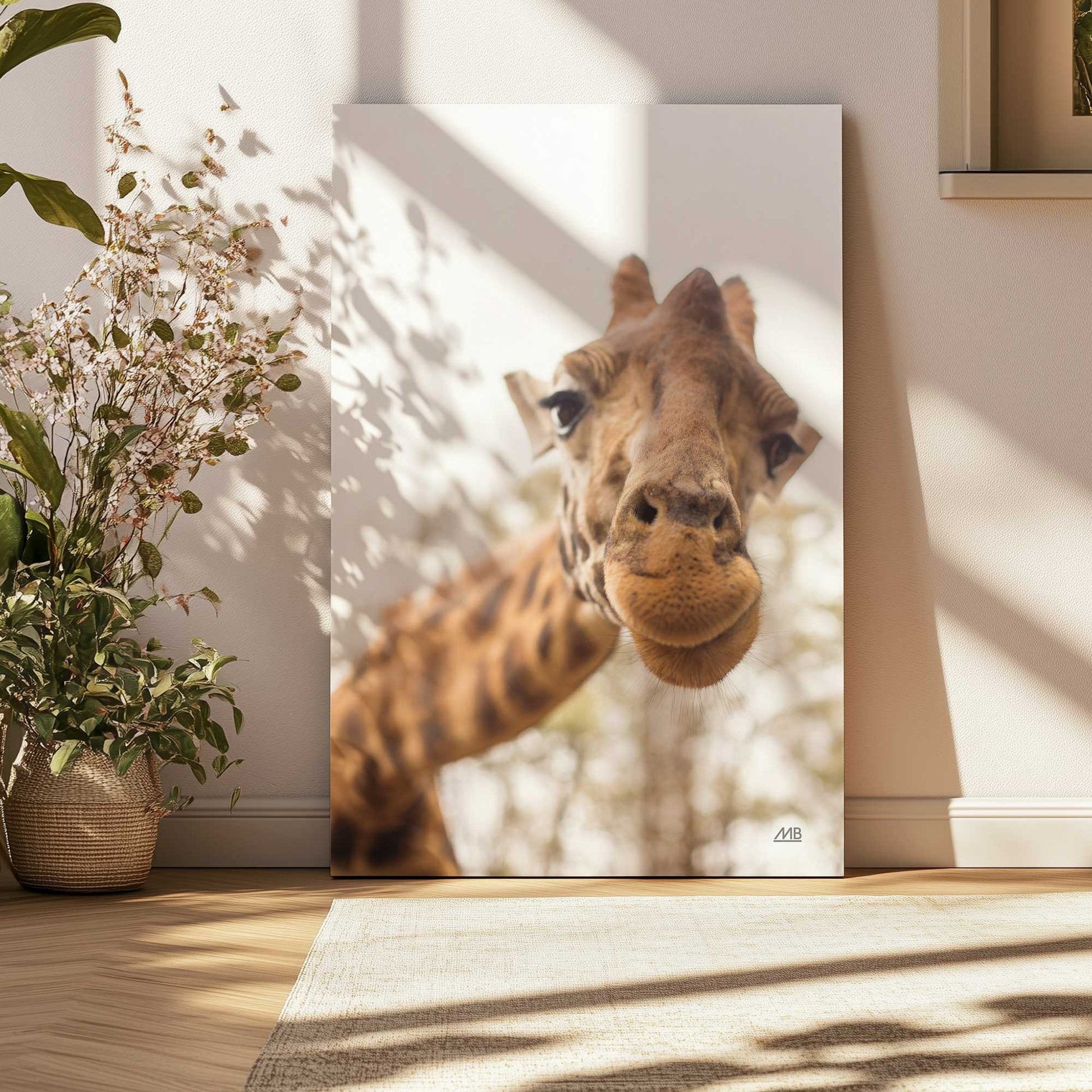 Picture of art in a room