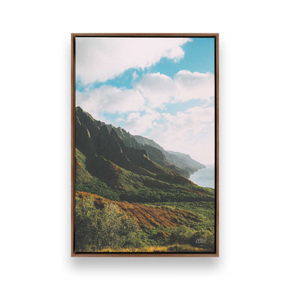[Color:Walnut], Picture of art in a Walnut frame