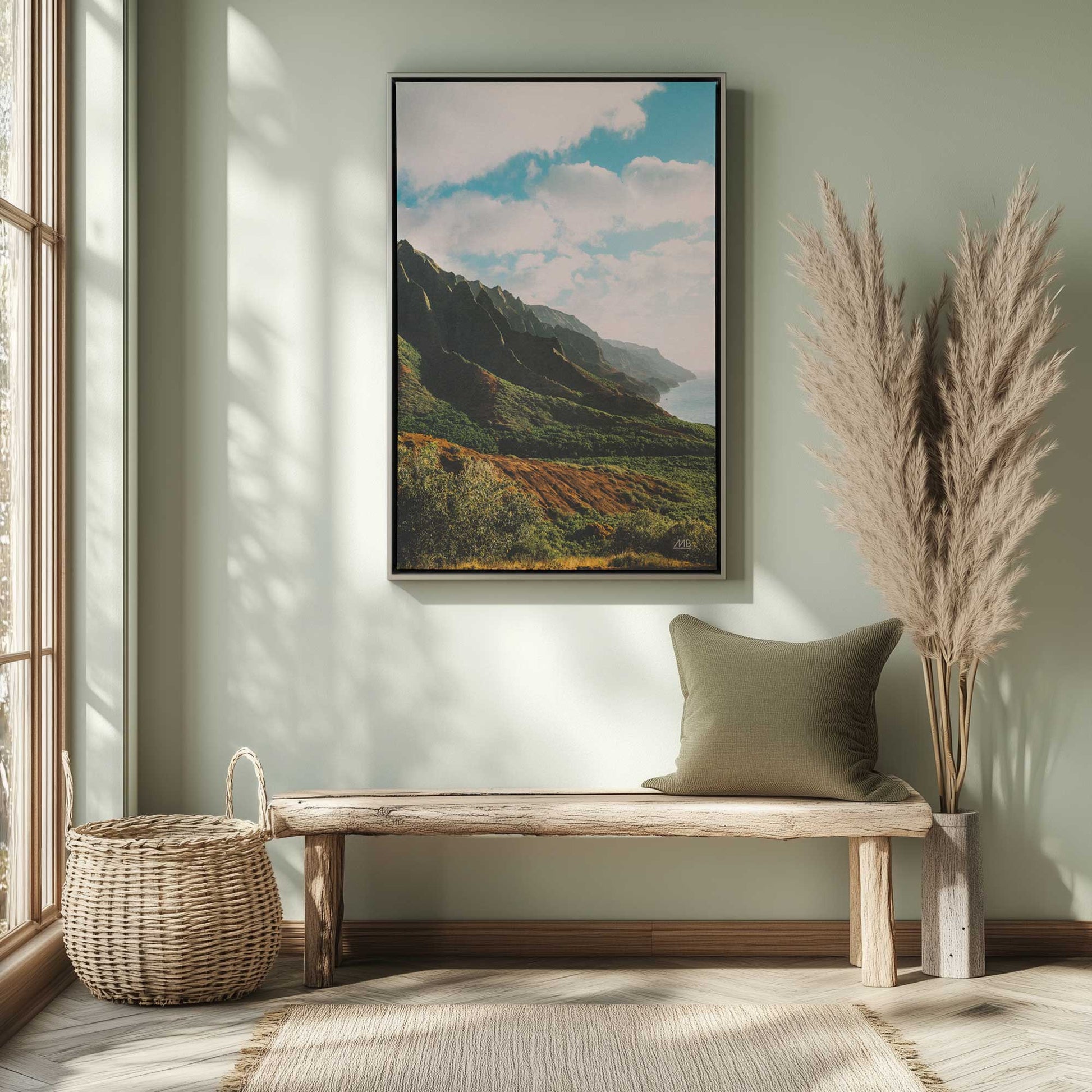 Picture of art in a room