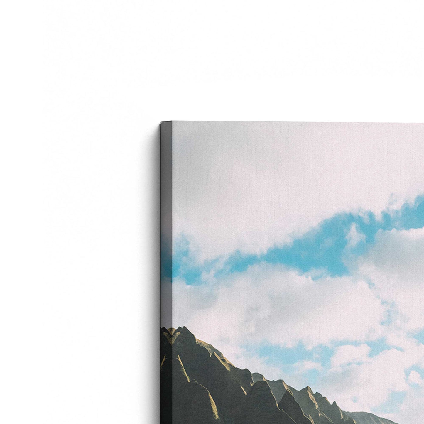 [Color:Stretched Canvas], Picture of the corner of the art