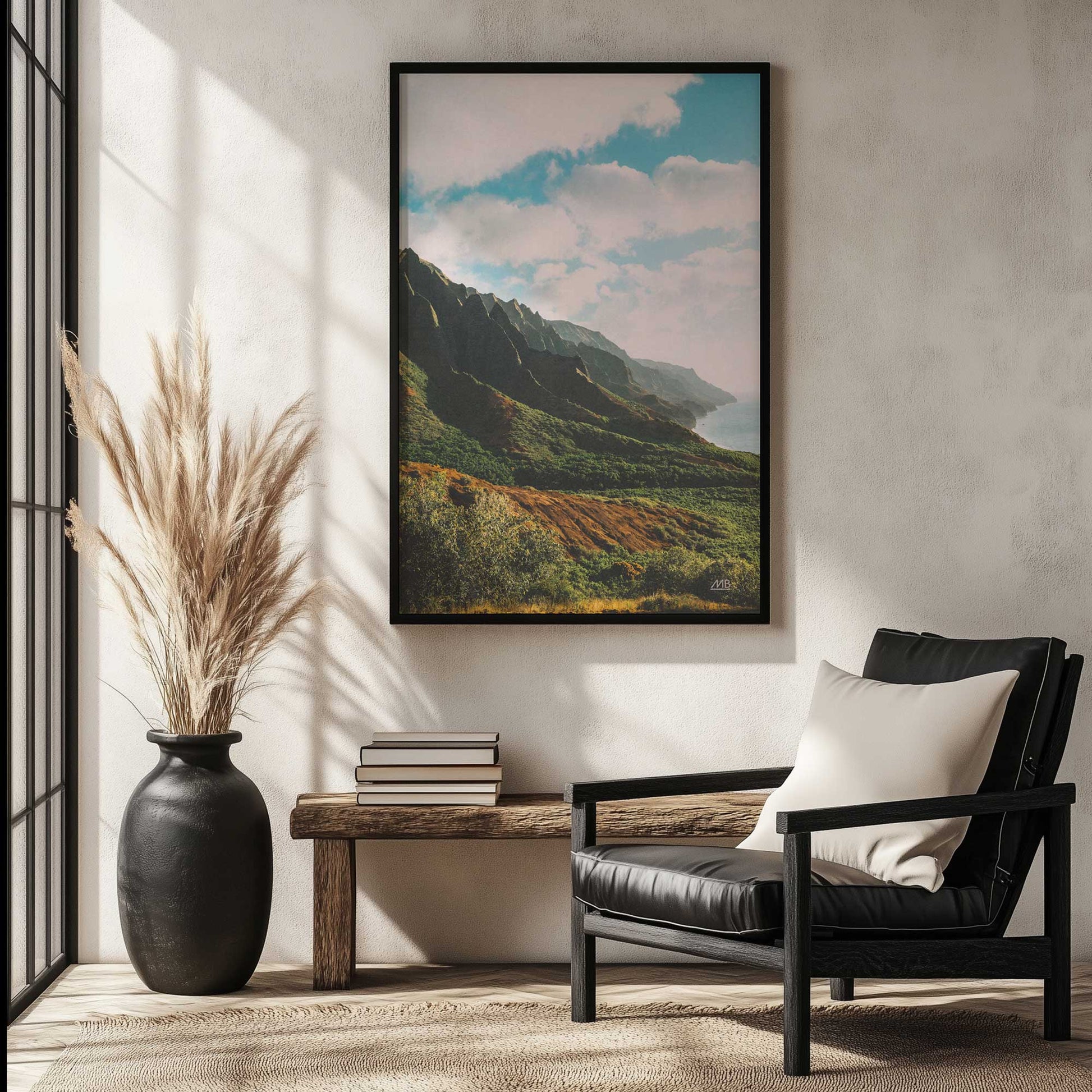 [SPECIAL],[LIFESTYLE], Picture of art hanging in a room