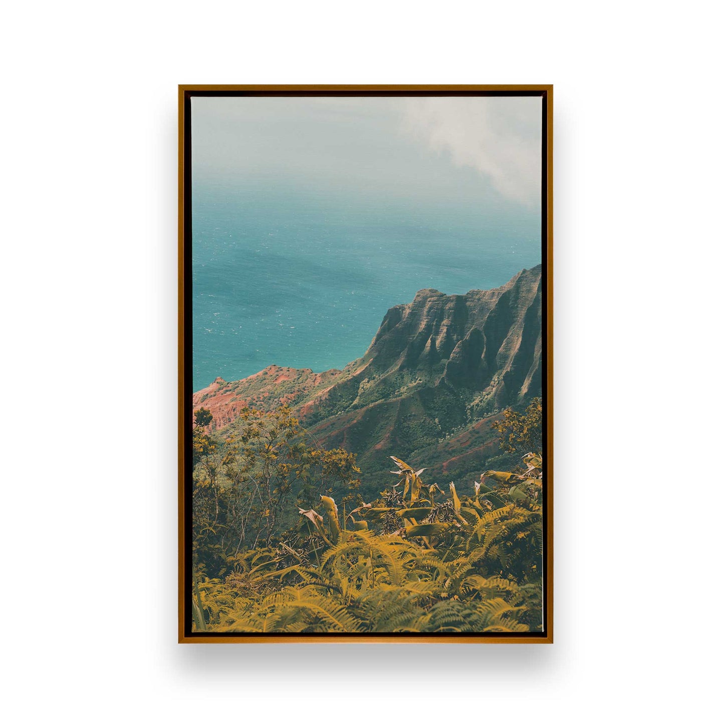 [Color:Polished Gold], Picture of art in a Polished Gold frame