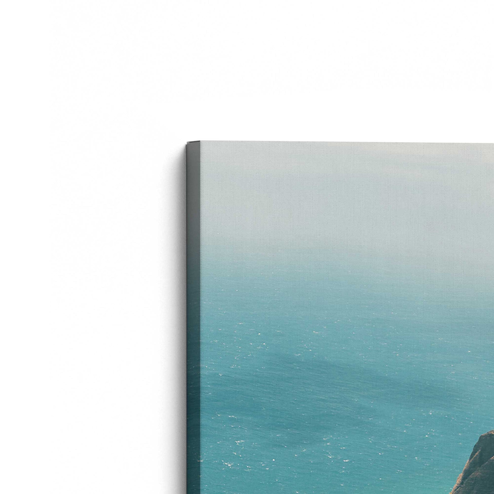[Color:Stretched Canvas], Picture of the corner of the art