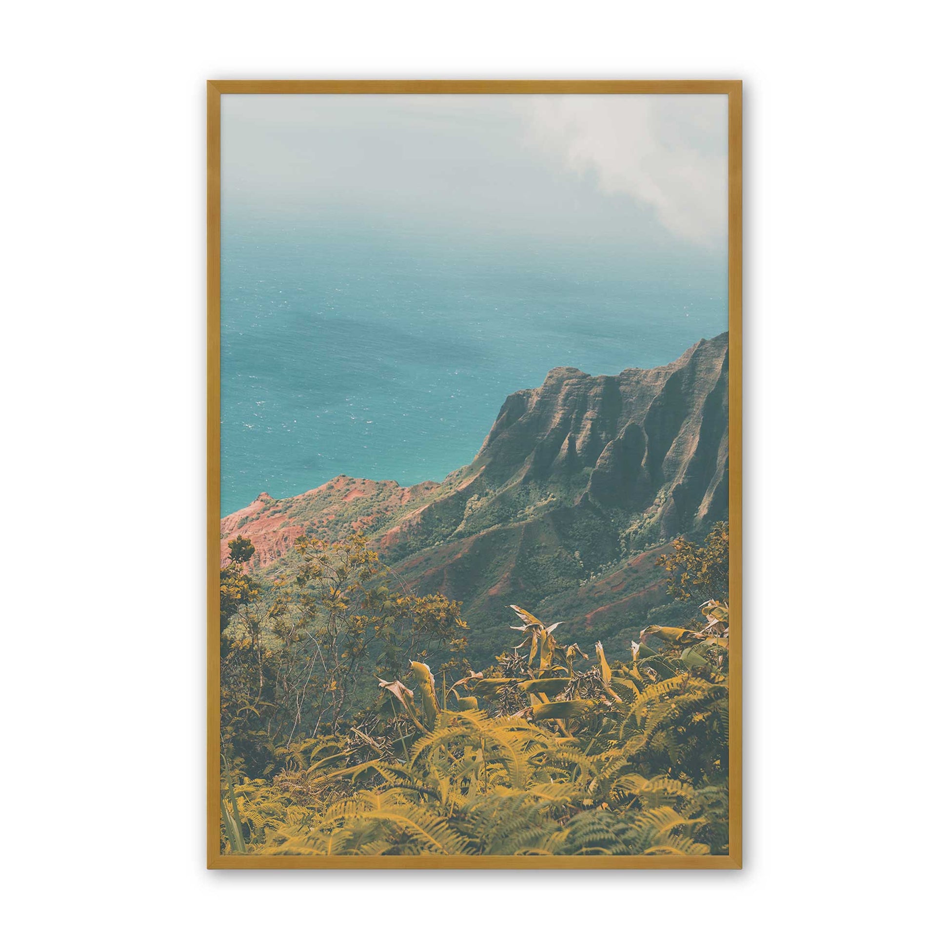 [Color:Polished Gold], Picture of art in a Polished Gold frame