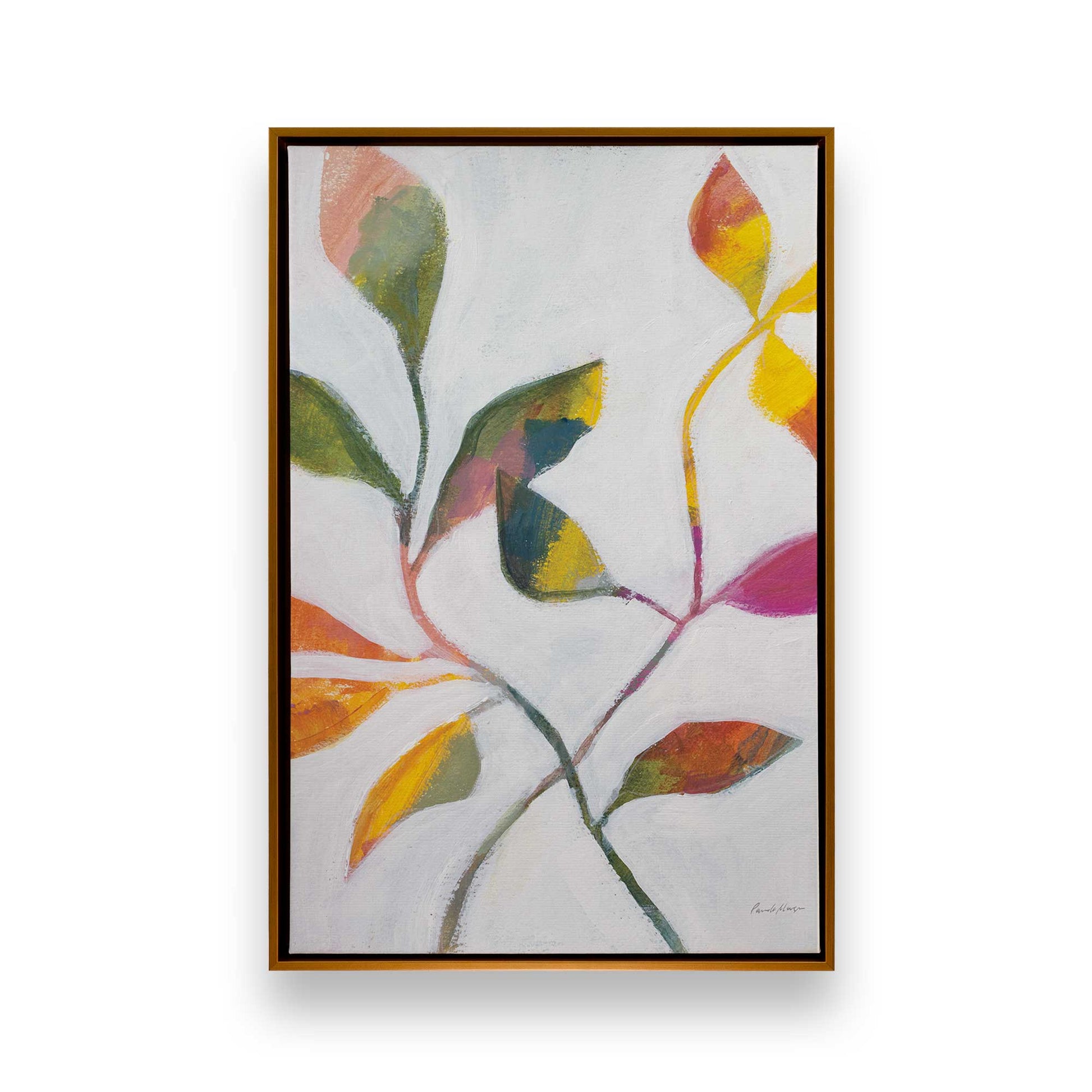 [Color:Polished Gold], Picture of art in a Polished Gold frame