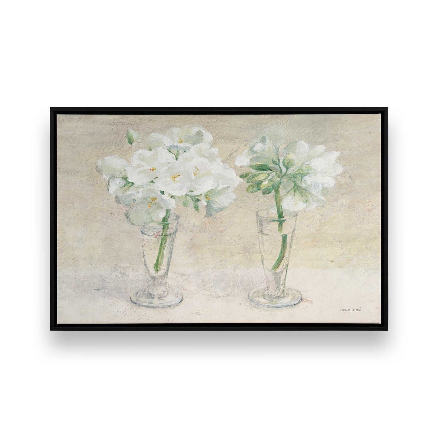 [Color:Satin Black], Picture of art in a Satin Black frame