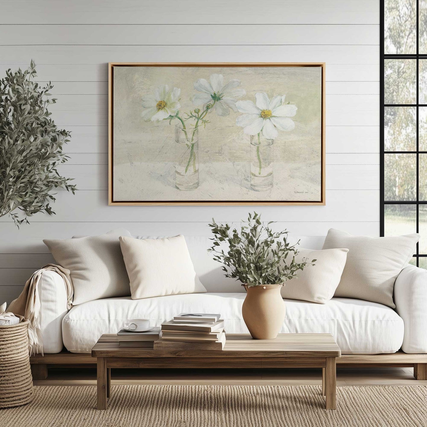 Picture of art in a room