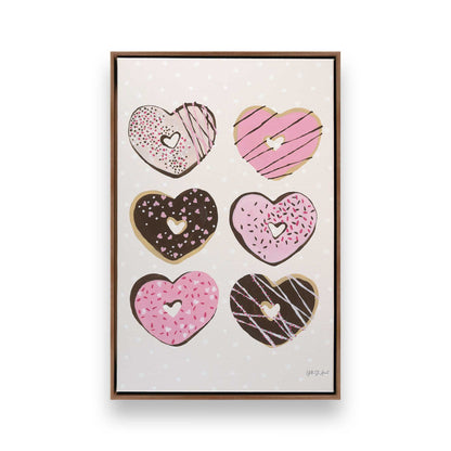 [Color:Walnut], Picture of art in a Walnut frame