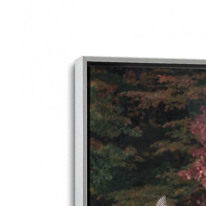[Color:Polished Chrome], Picture of art in a Polished Chrome frame at an angle