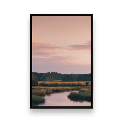 [Color:Satin Black], Picture of art in a Satin Black frame