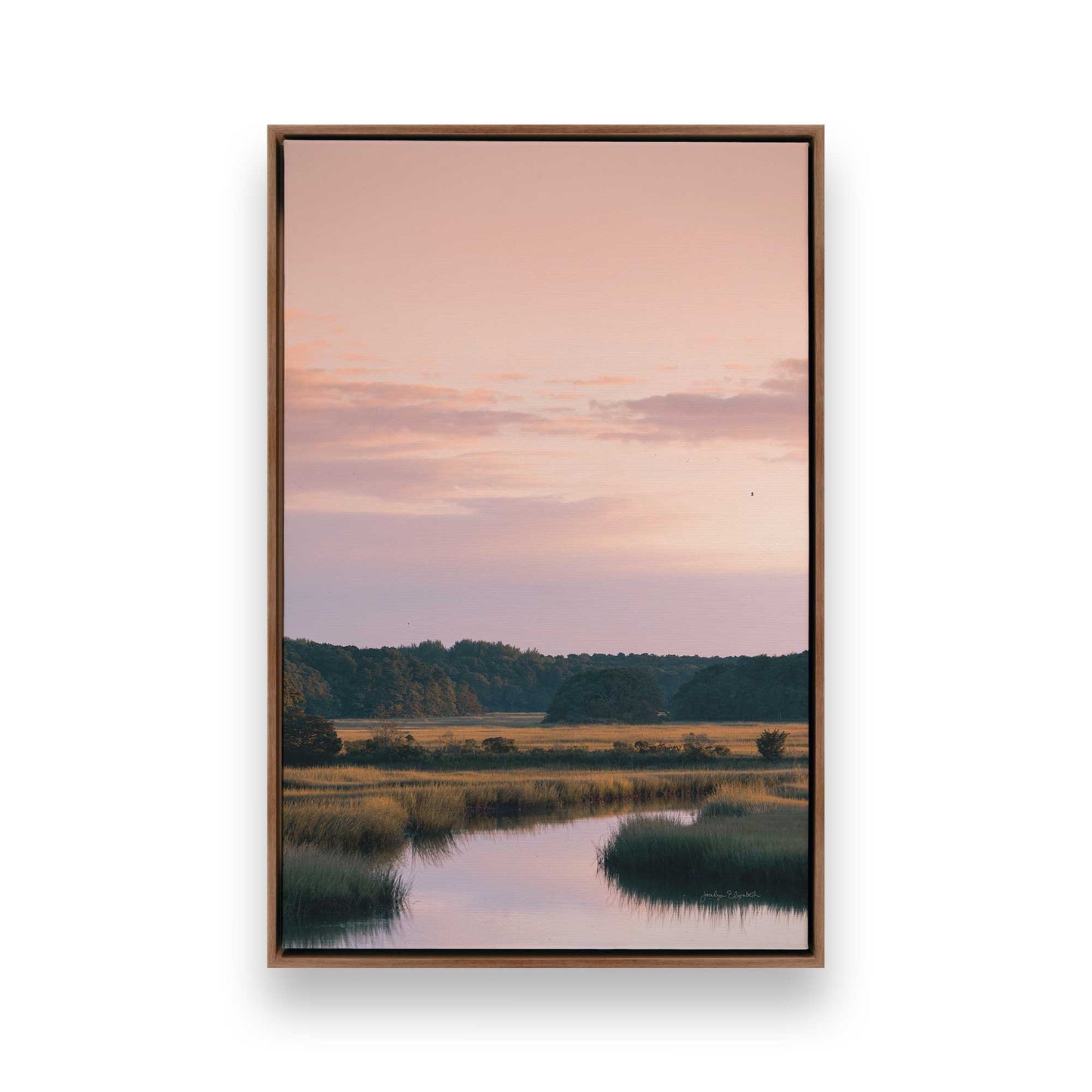[Color:Walnut], Picture of art in a Walnut frame