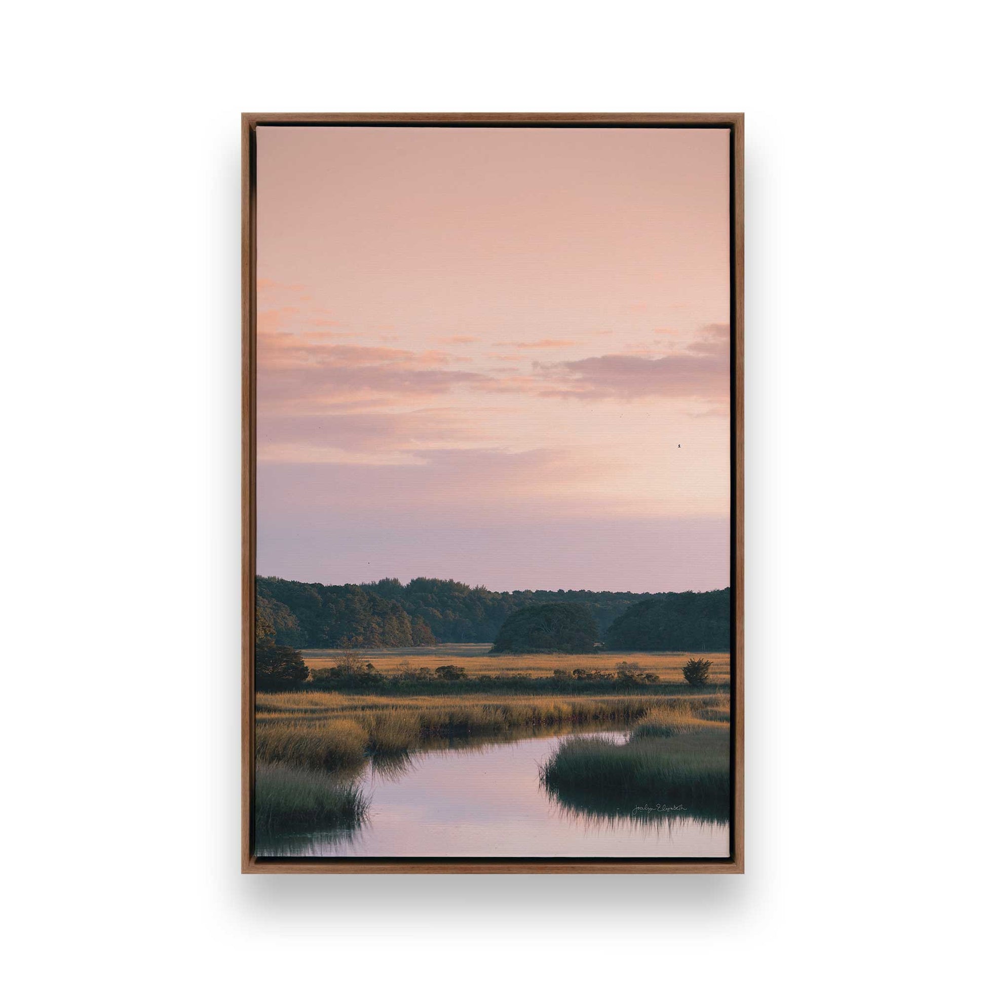 [Color:Walnut], Picture of art in a Walnut frame