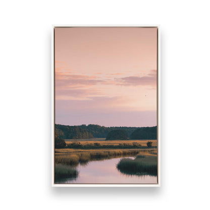 [Color:Opaque White], Picture of art in a White frame