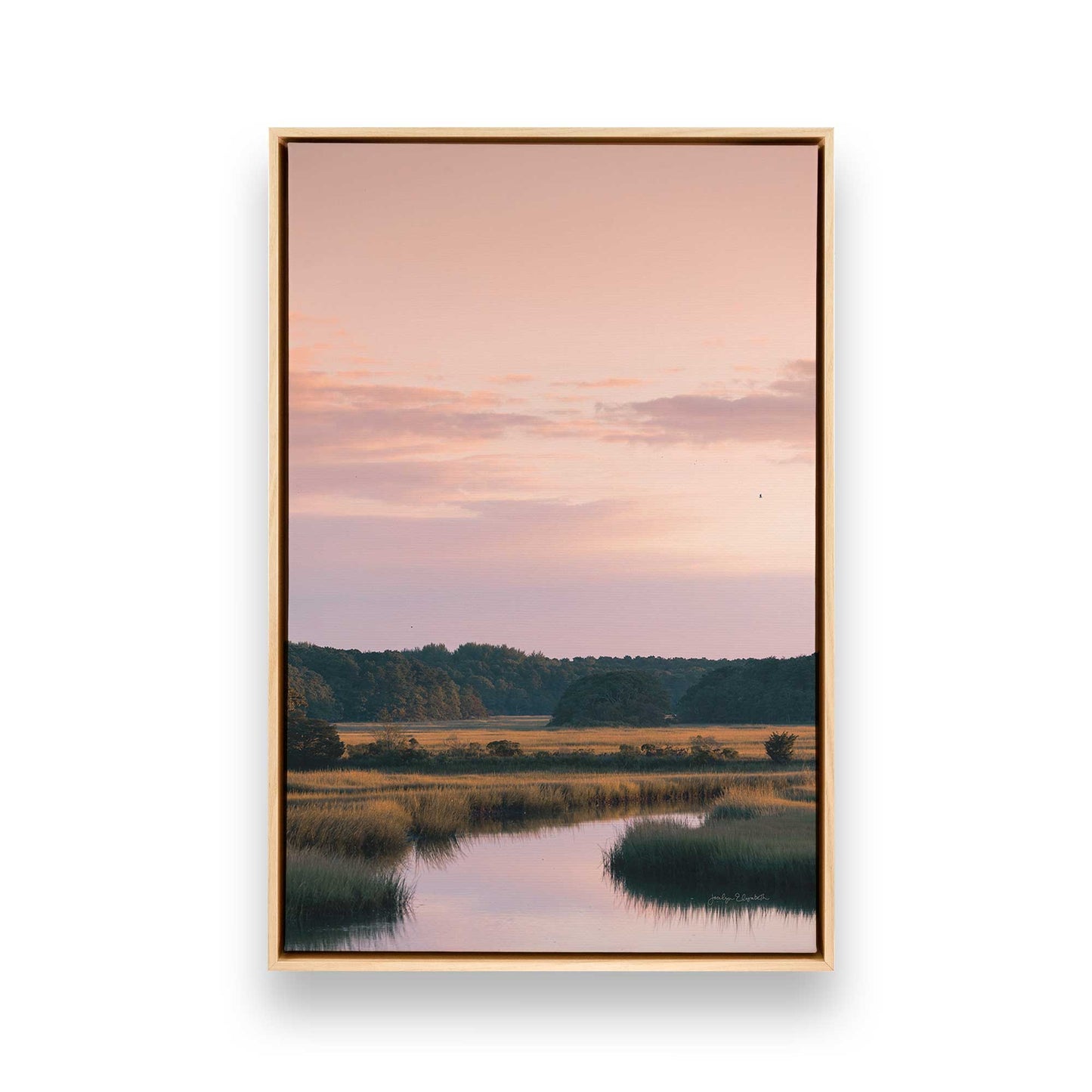[Color:American Maple], Picture of art in a American Maple frame