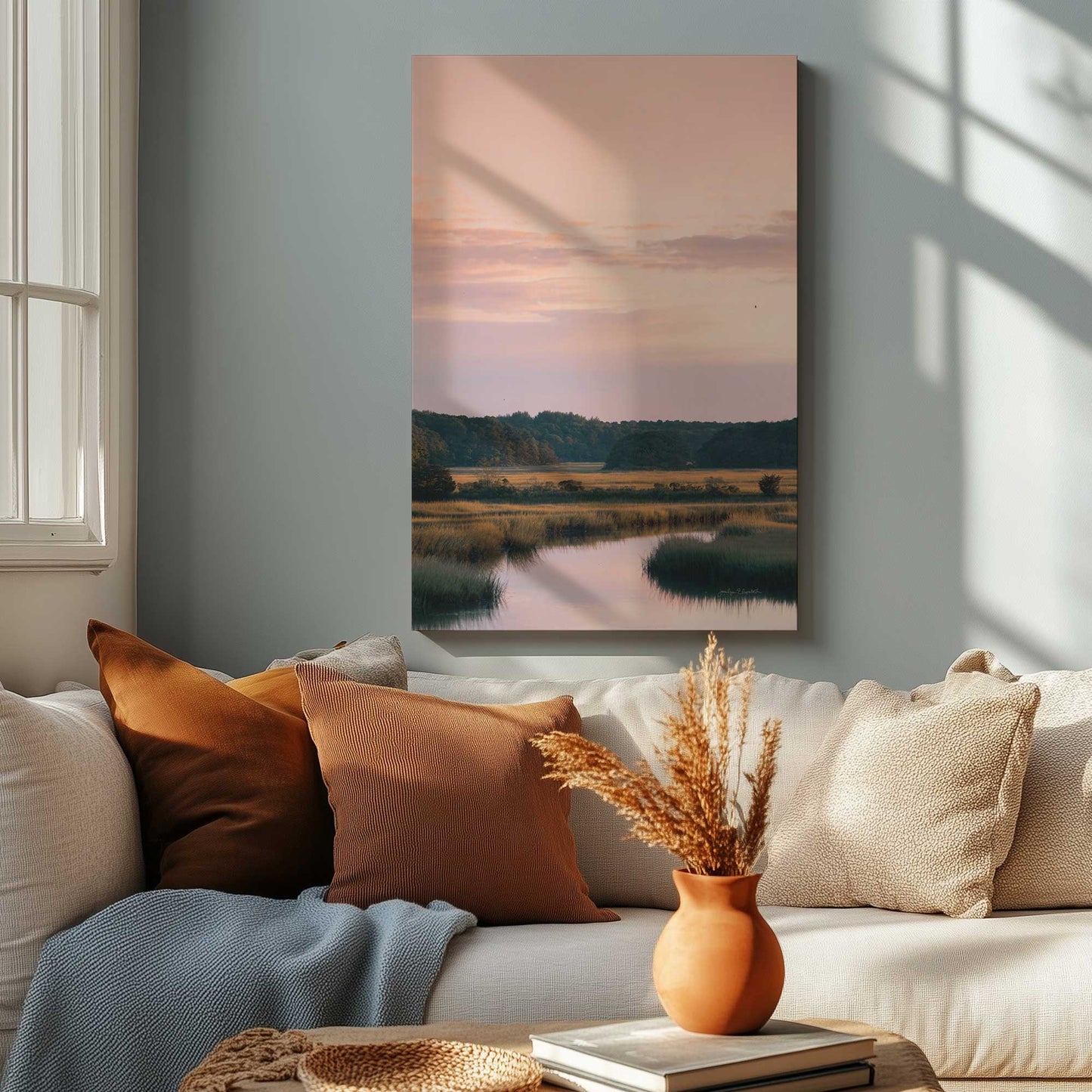 Picture of art in a room