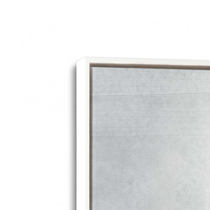 [Color:Opaque White], Picture of art in a White frame at an angle