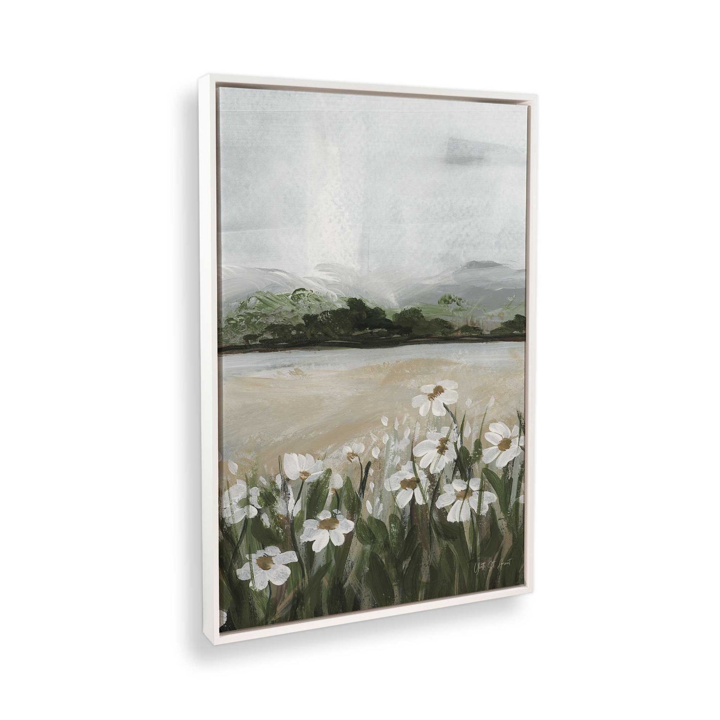 [Color:Opaque White], Picture of the corner of the art