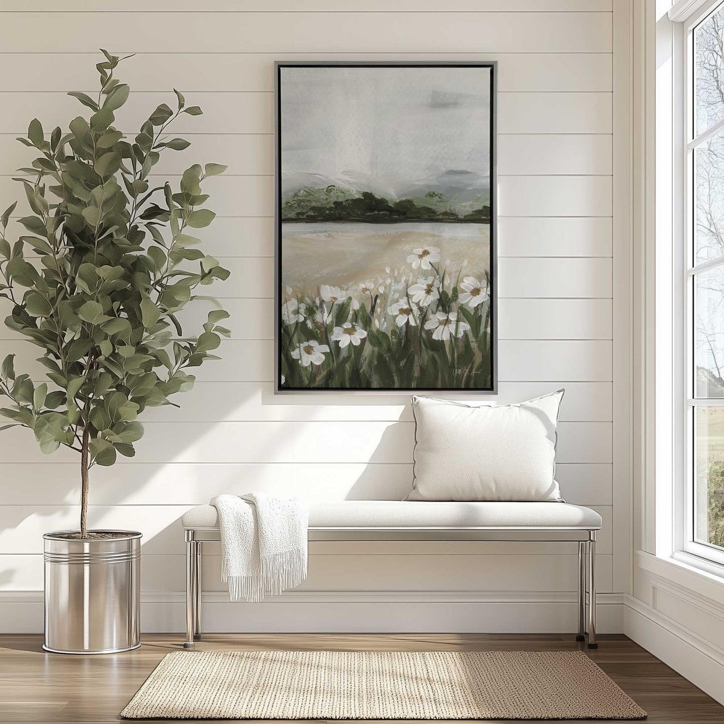 Picture of art in a room