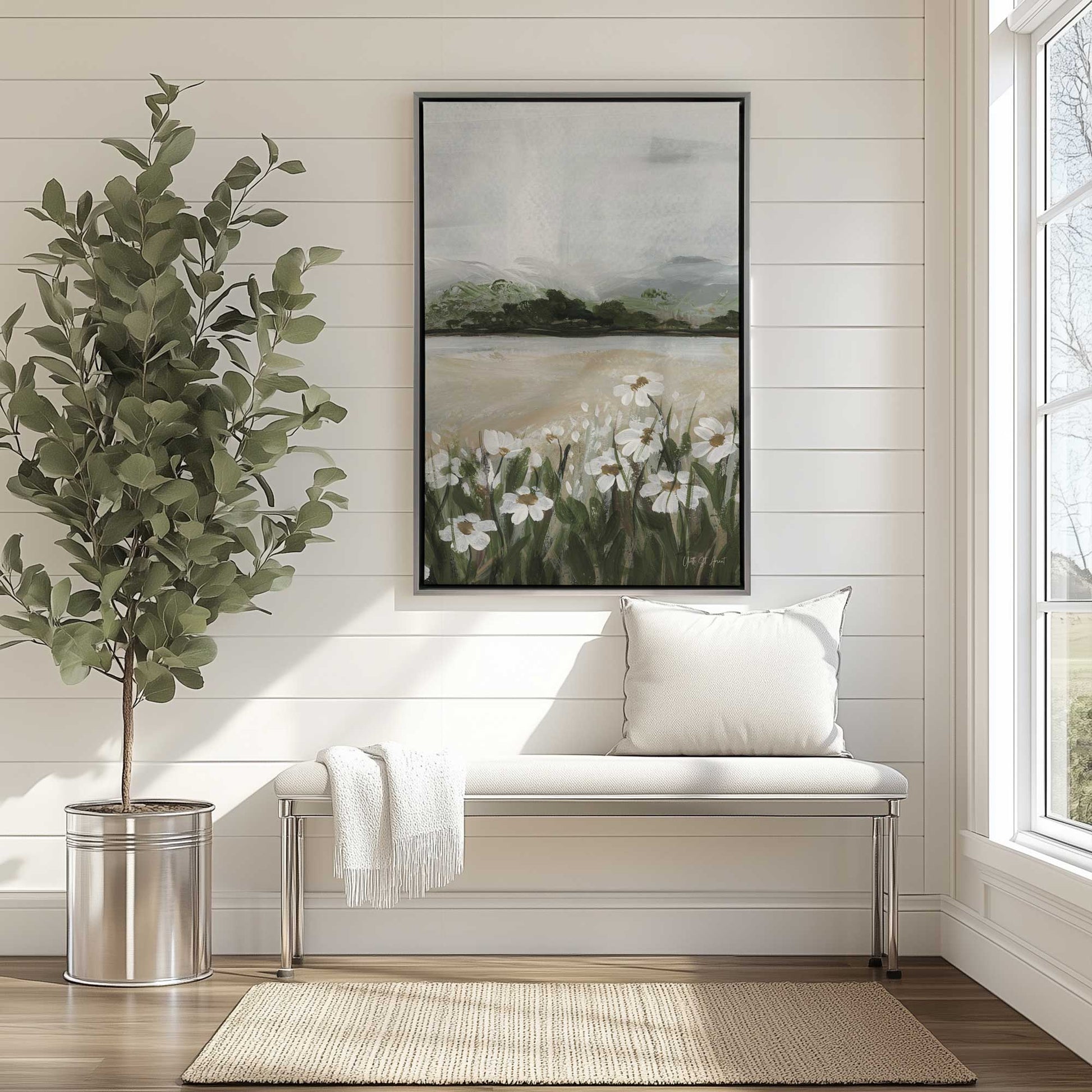 Picture of art in a room