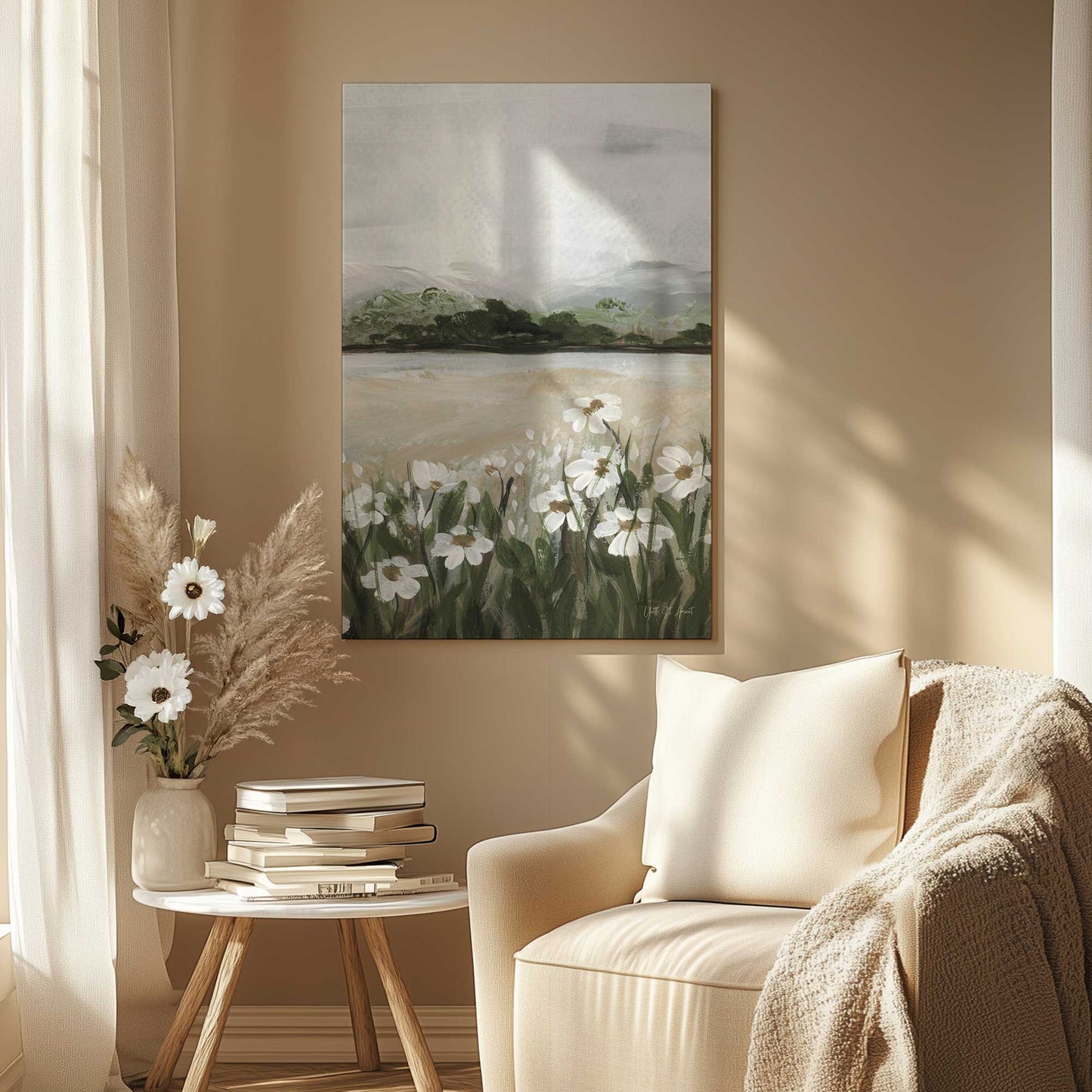 Picture of art in a room