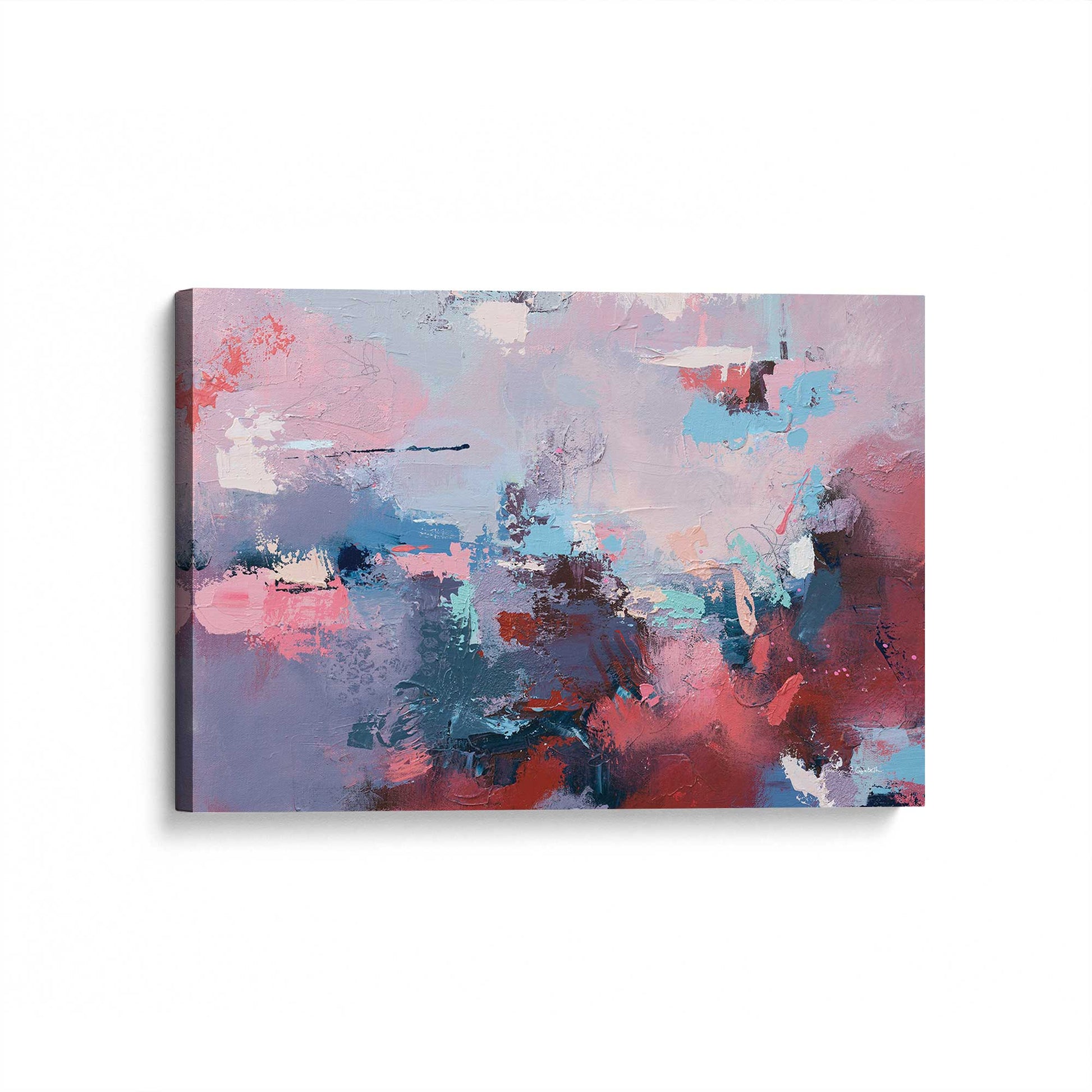 [Color:Stretched Canvas], Picture of art at an angle