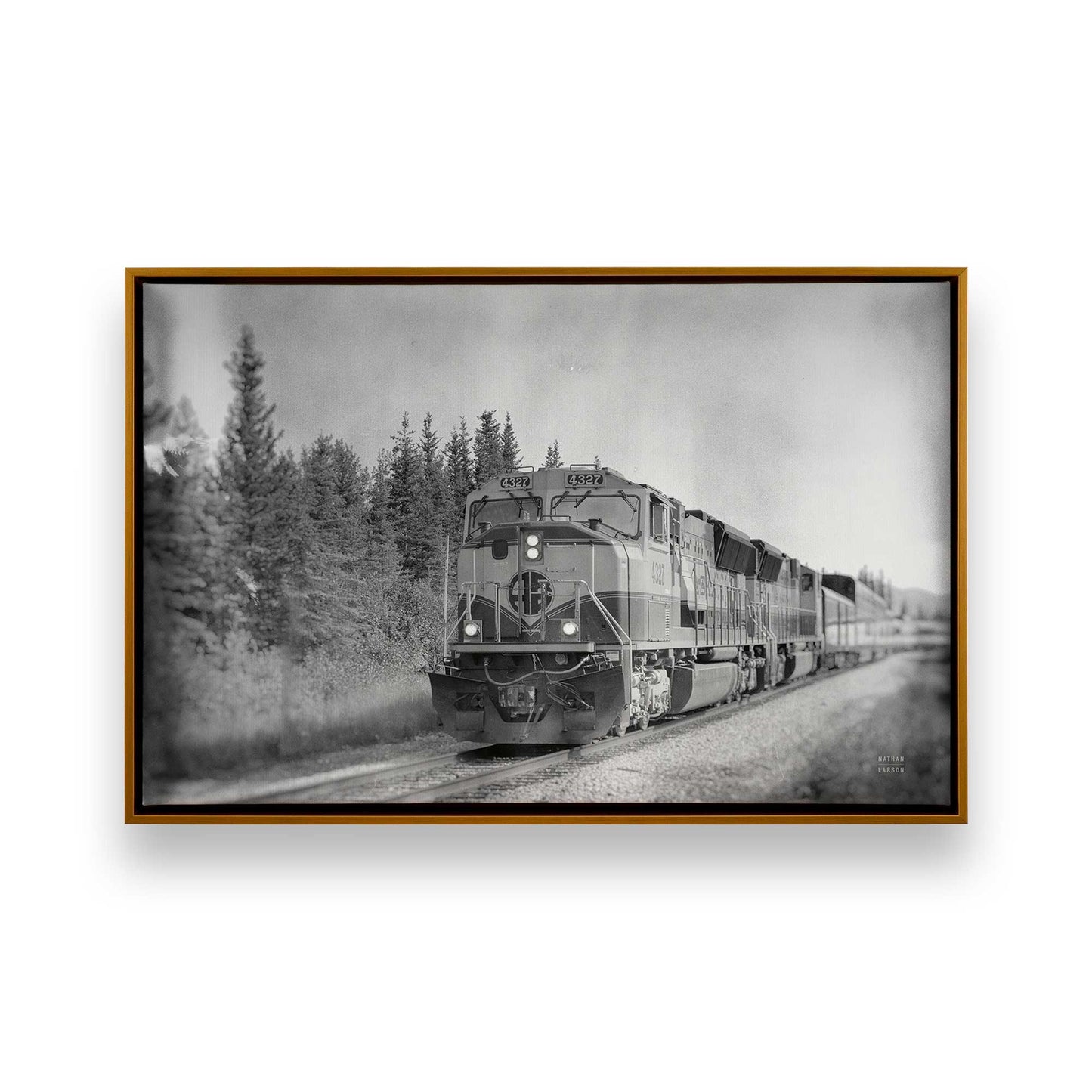 [Color:Polished Gold], Picture of art in a Polished Gold frame