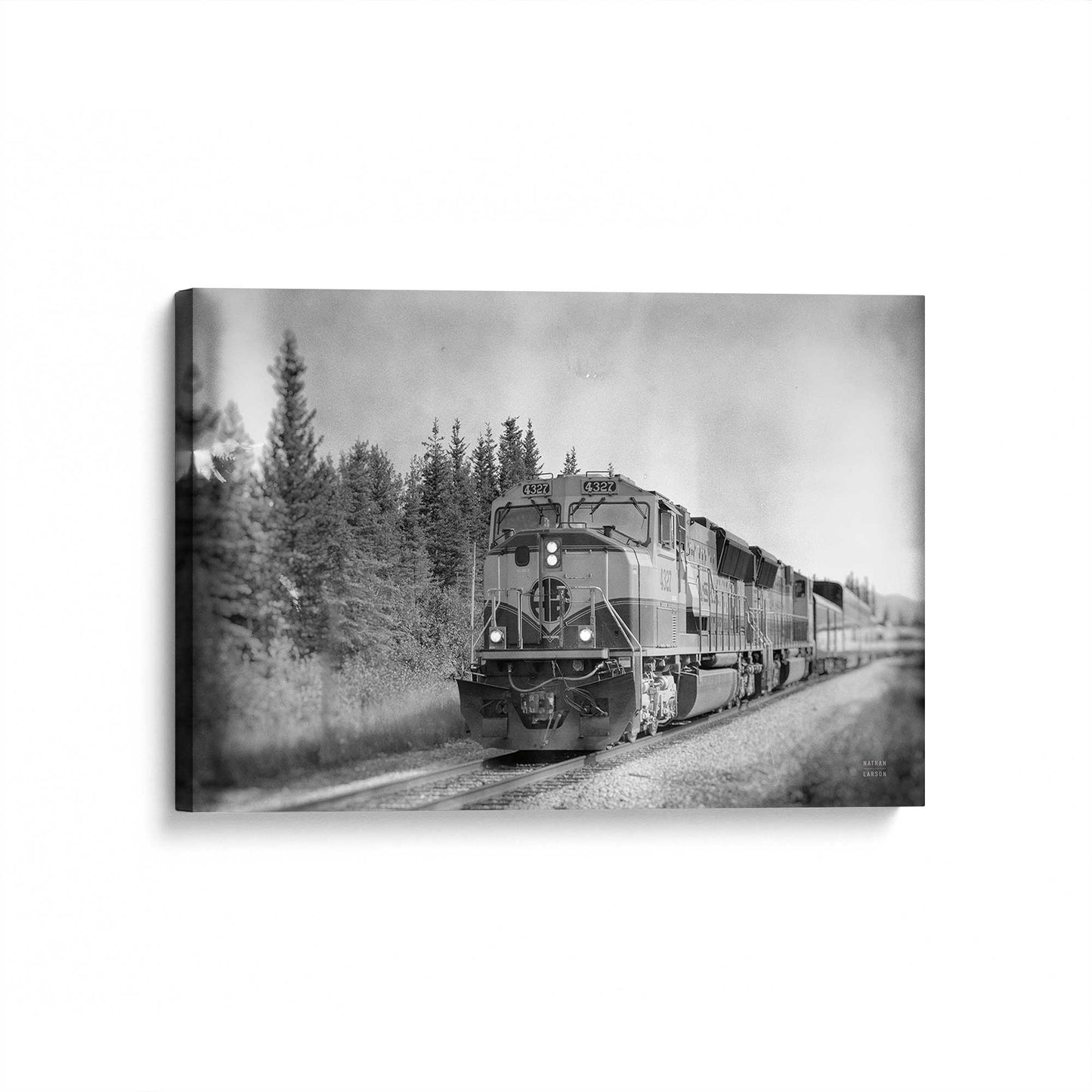 [Color:Stretched Canvas], Picture of art at an angle