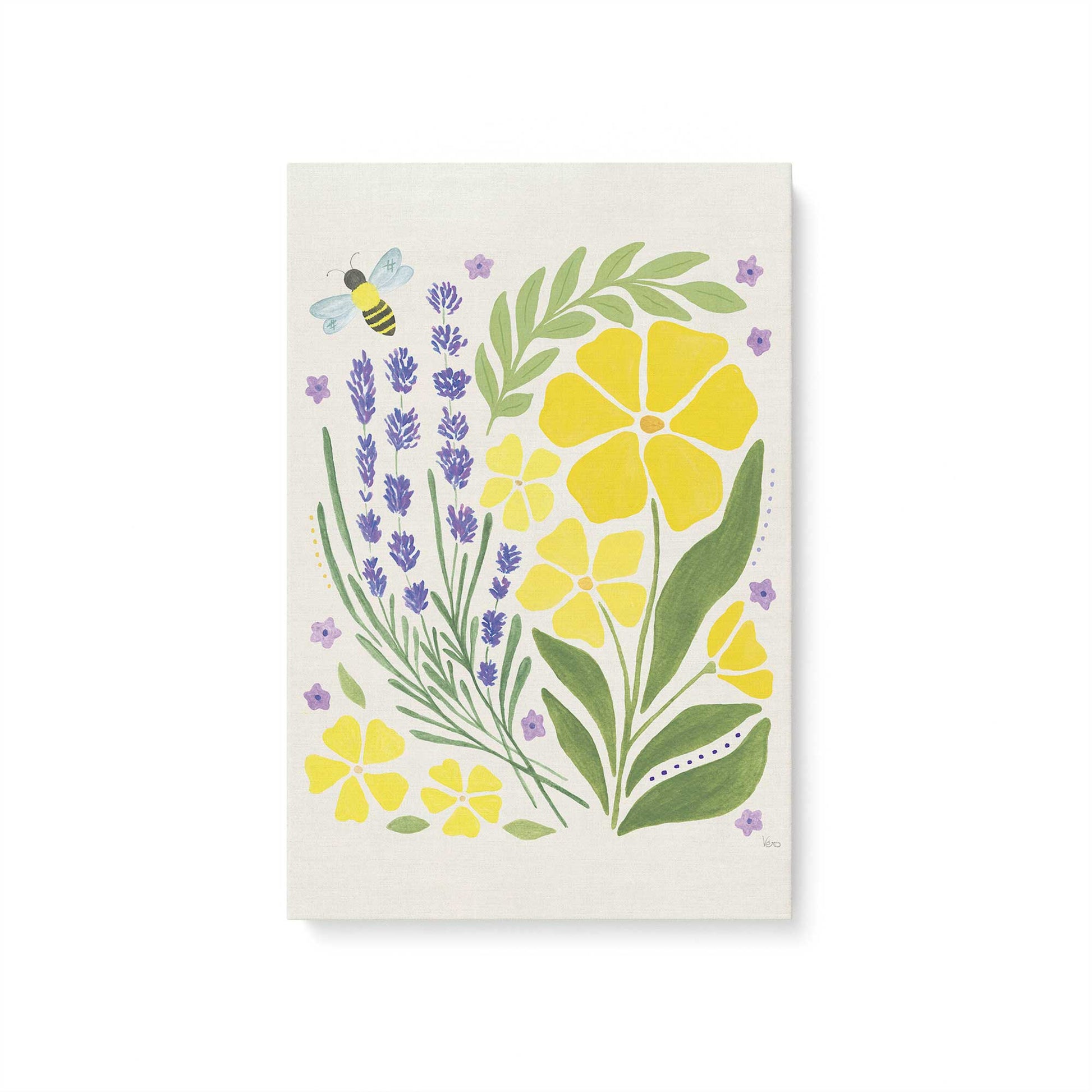 [Color:Stretched Canvas], Picture of art