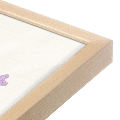[Color:Raw Maple], Picture of art in a Raw Maple frame at an angle