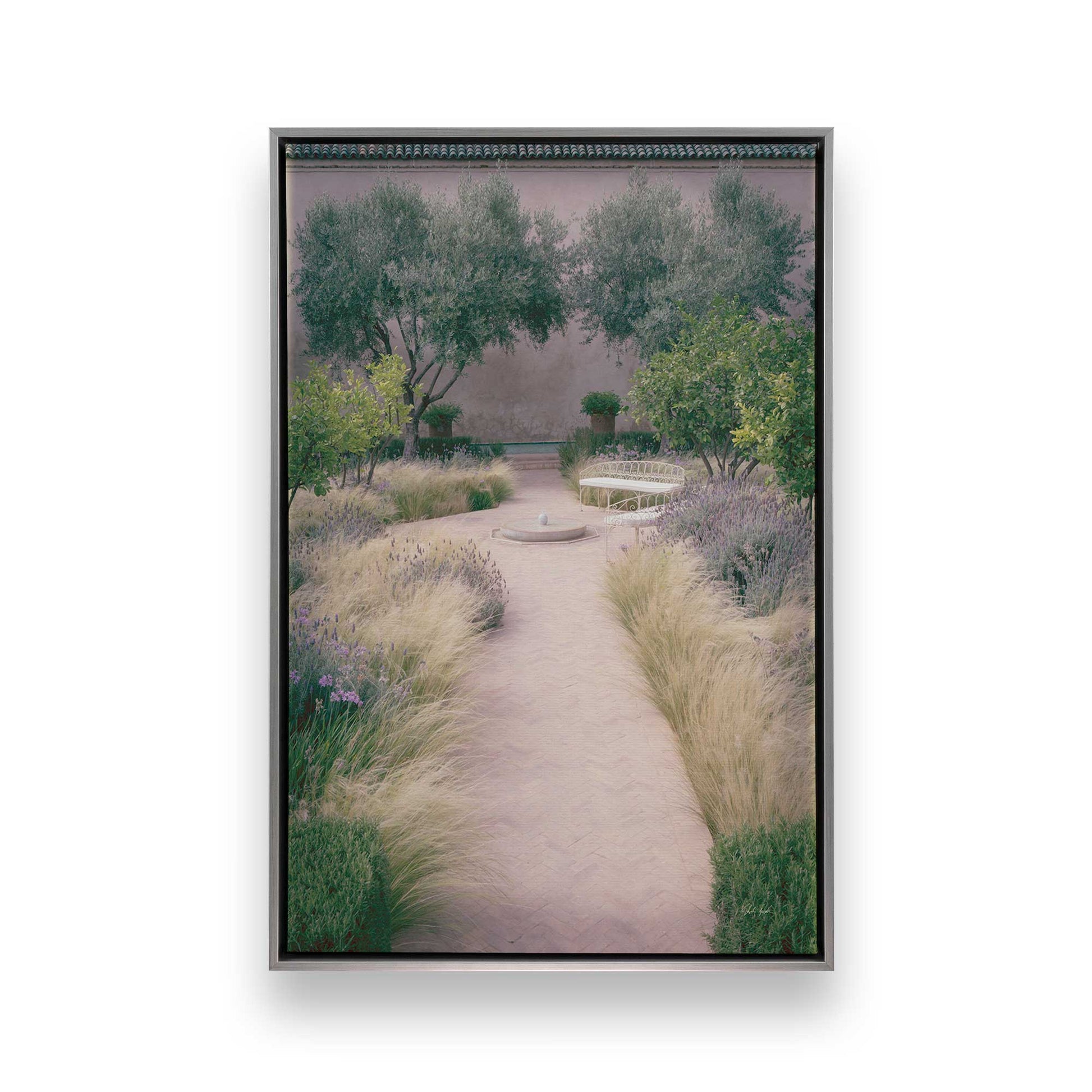 [Color:Polished Chrome], Picture of art in a Polished Chrome frame