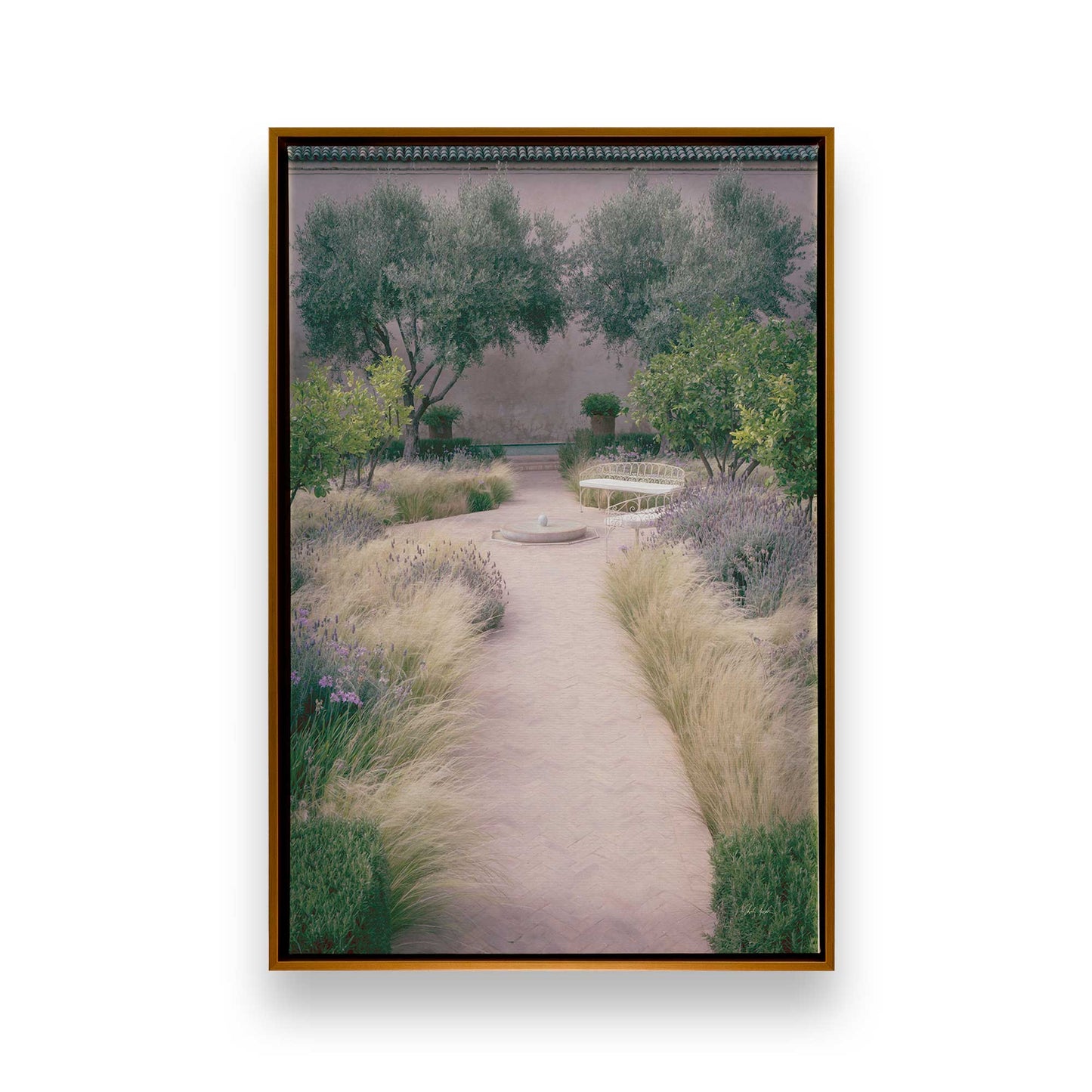 [Color:Polished Gold], Picture of art in a Polished Gold frame