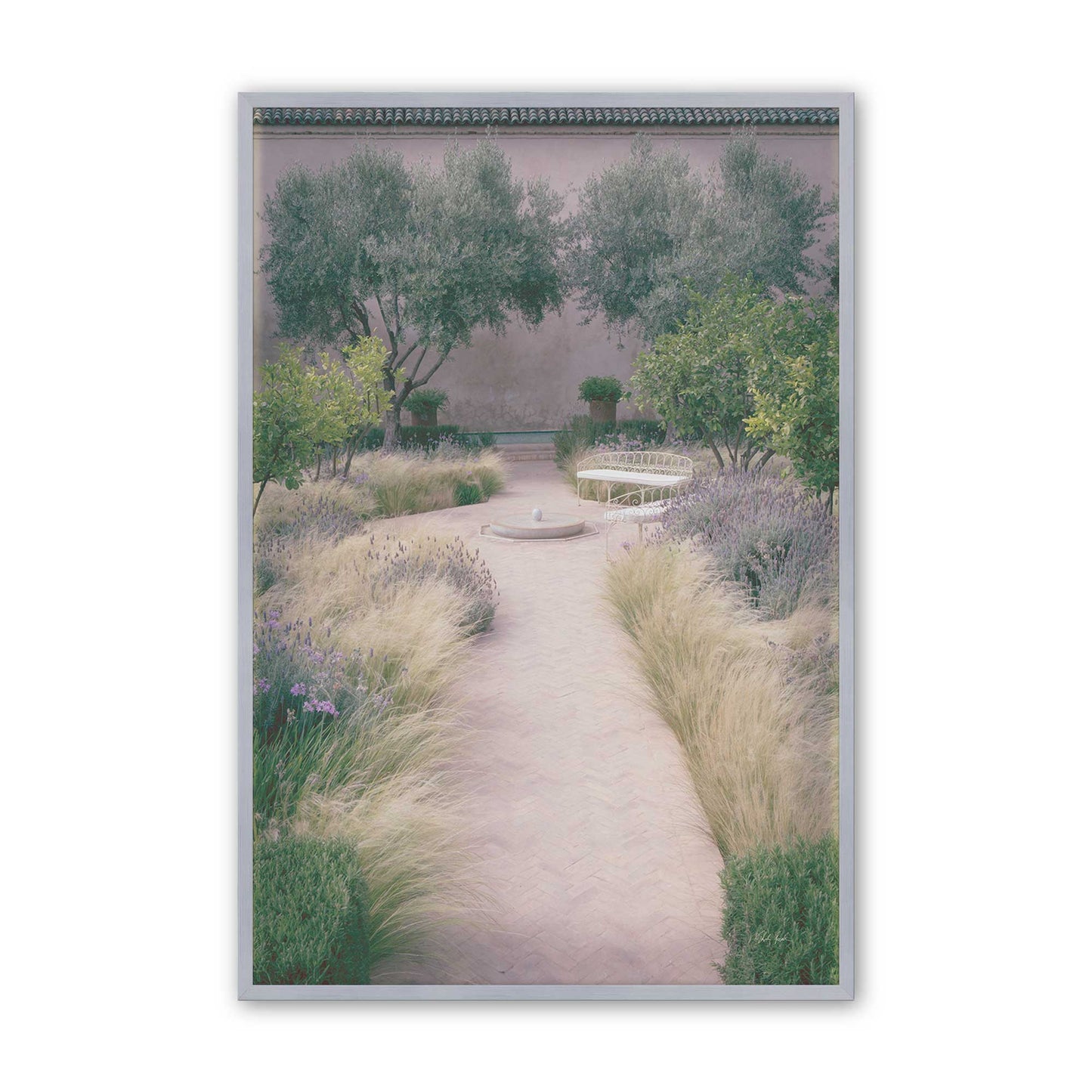 [Color:Polished Chrome], Picture of art in a Polished Chrome frame