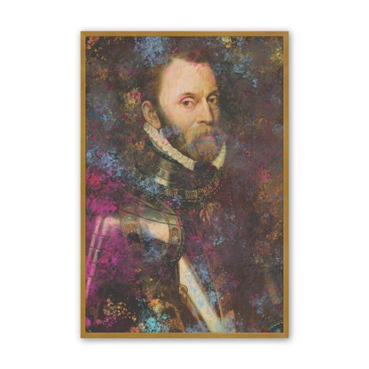 [Color:Polished Gold], Picture of art in a Polished Gold frame