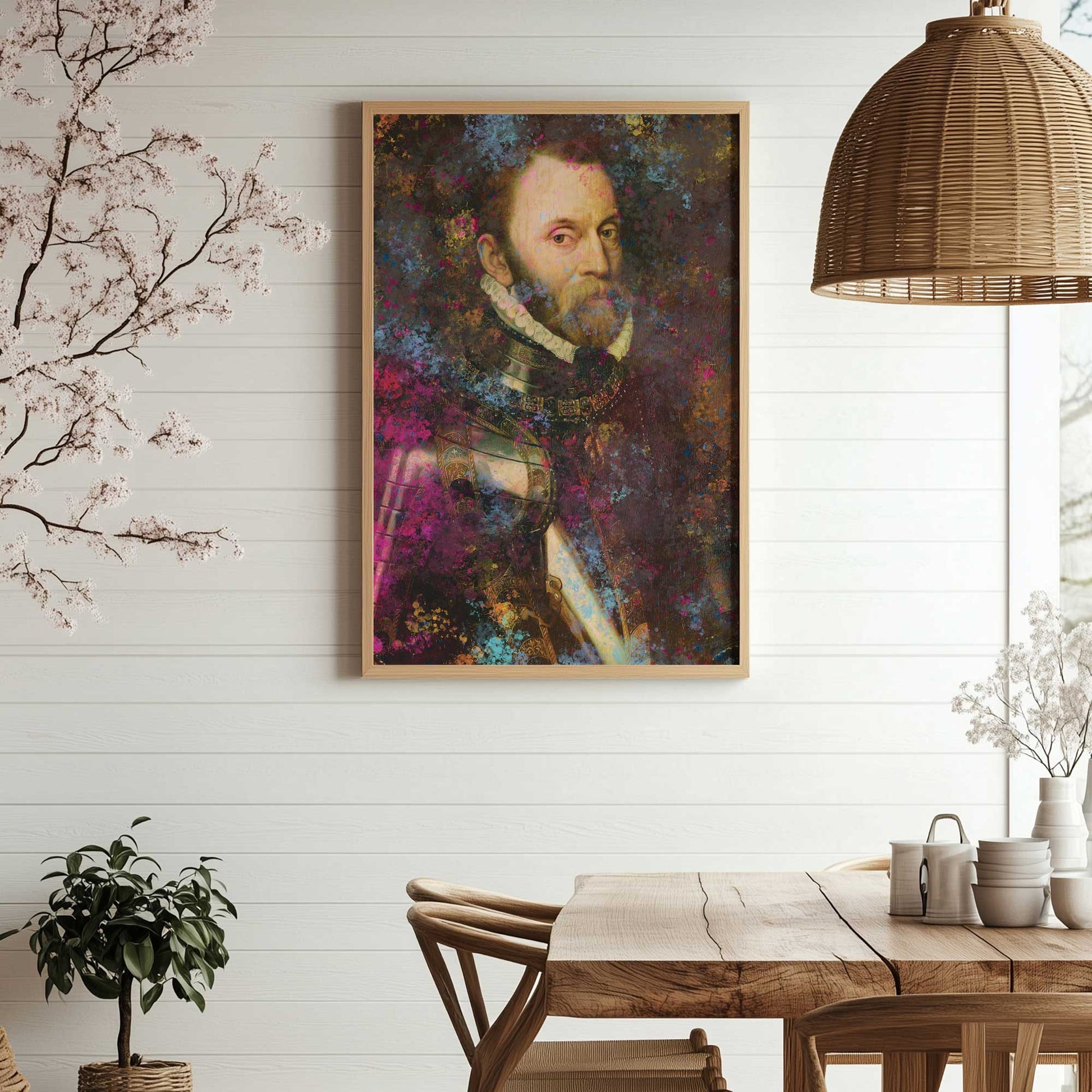 [SPECIAL],[LIFESTYLE], Picture of art hanging in a room