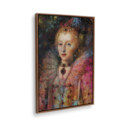 [Color:Walnut], Picture of the corner of the art