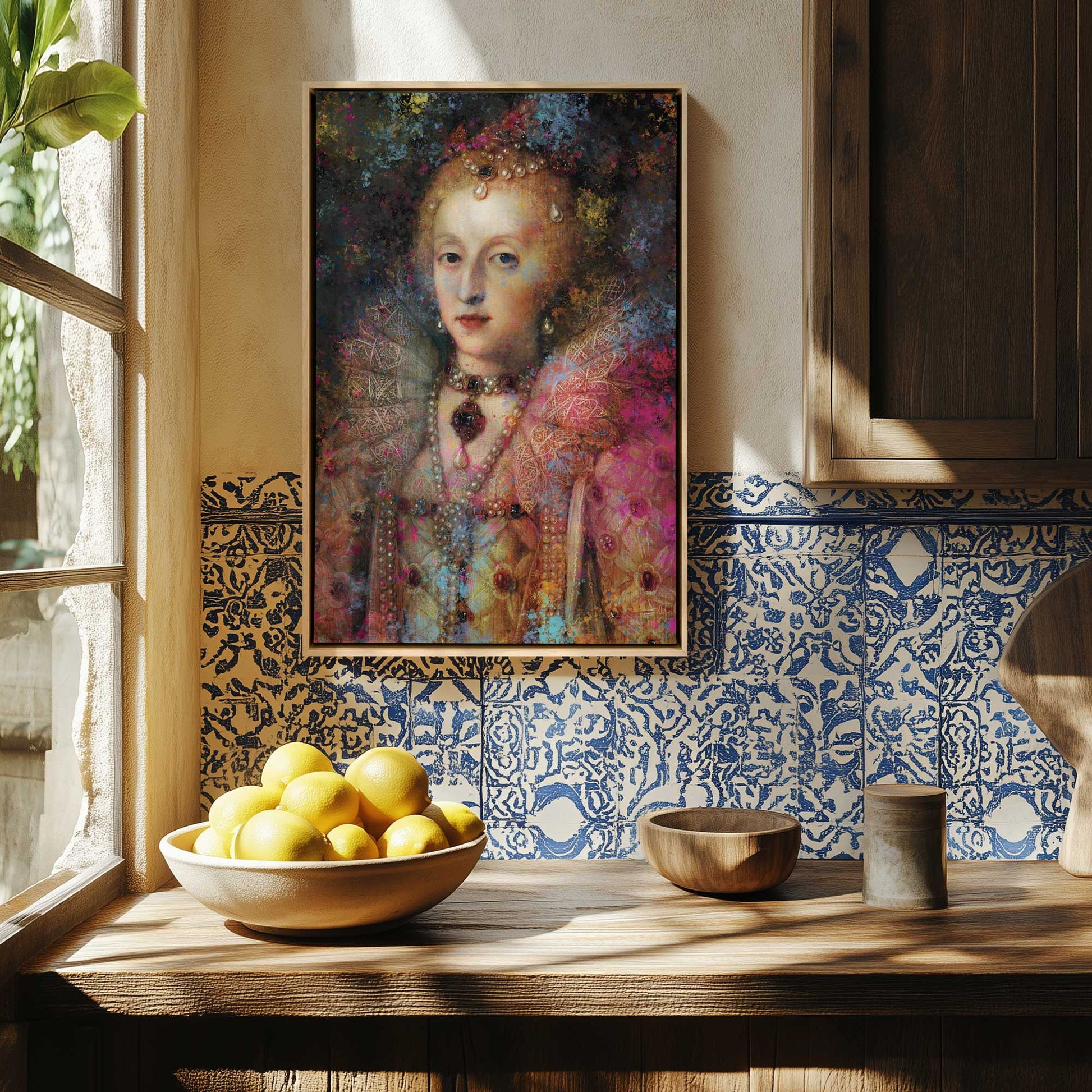 Picture of art in a room
