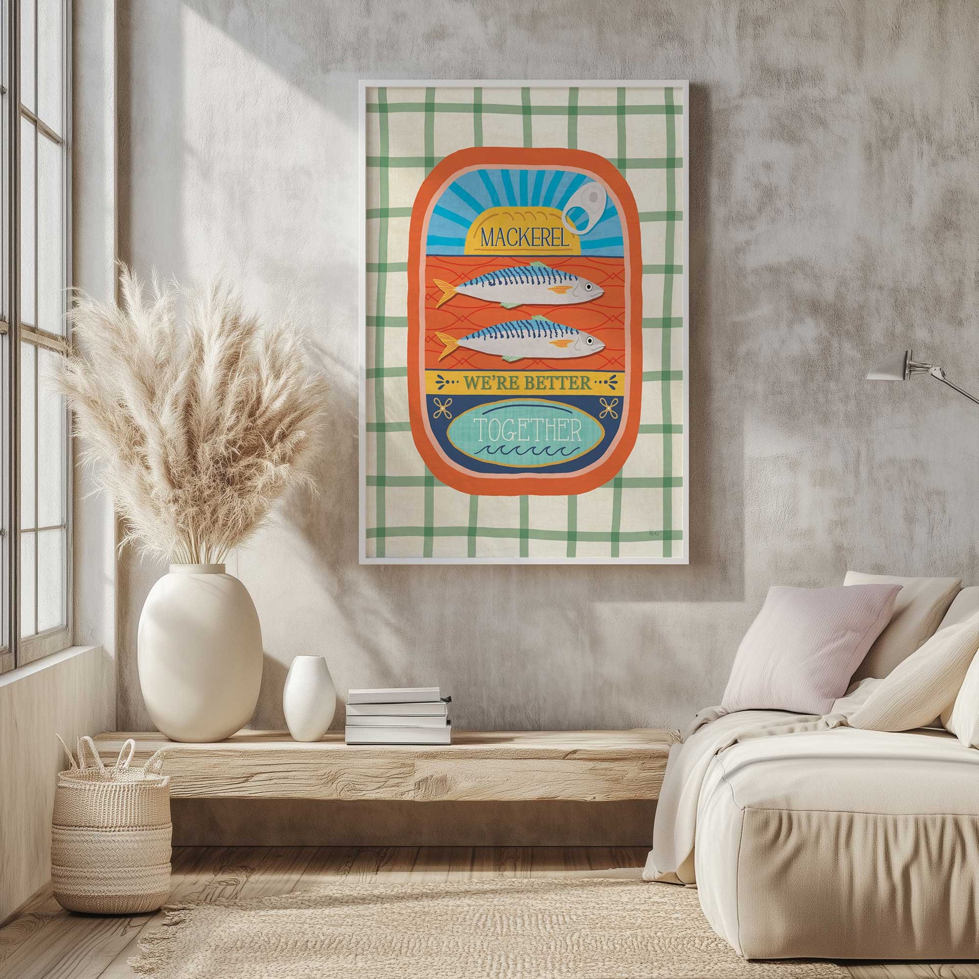 Picture of art in a room