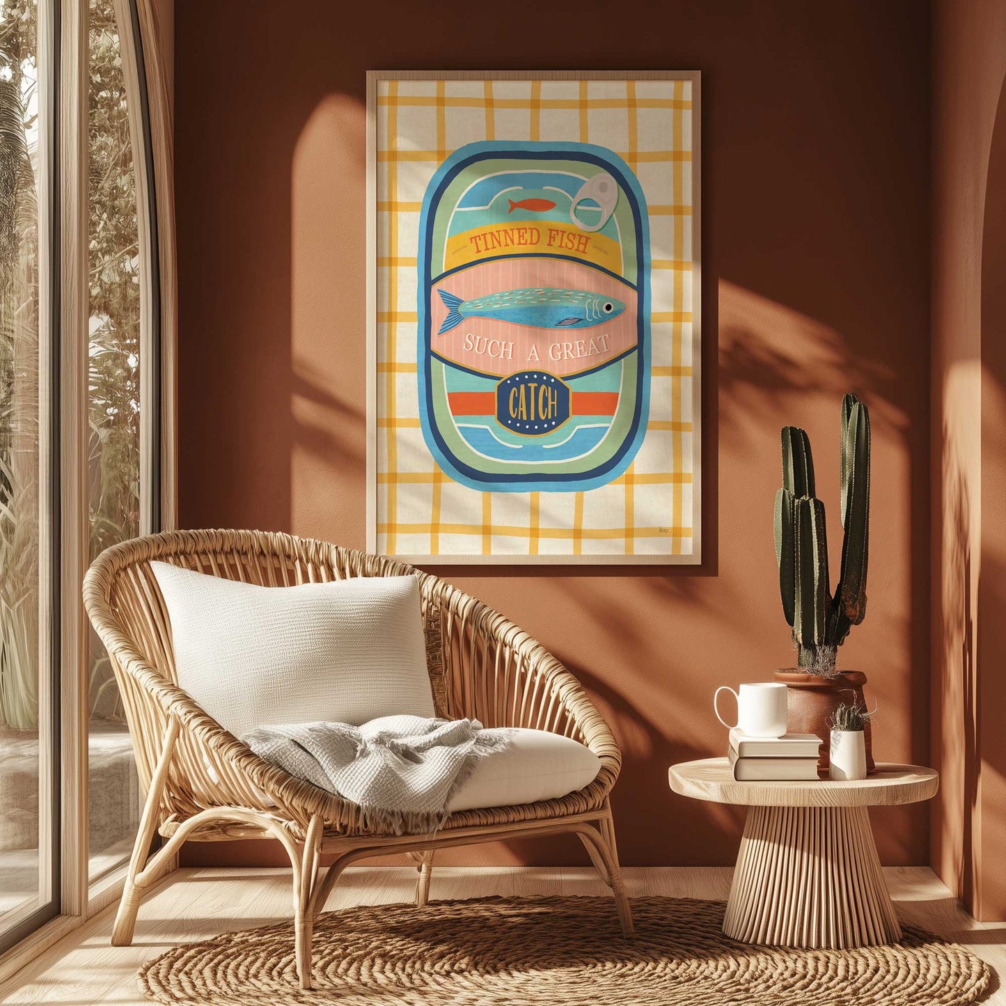 [SPECIAL],[LIFESTYLE], Picture of art hanging in a room