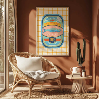 Picture of art in a room