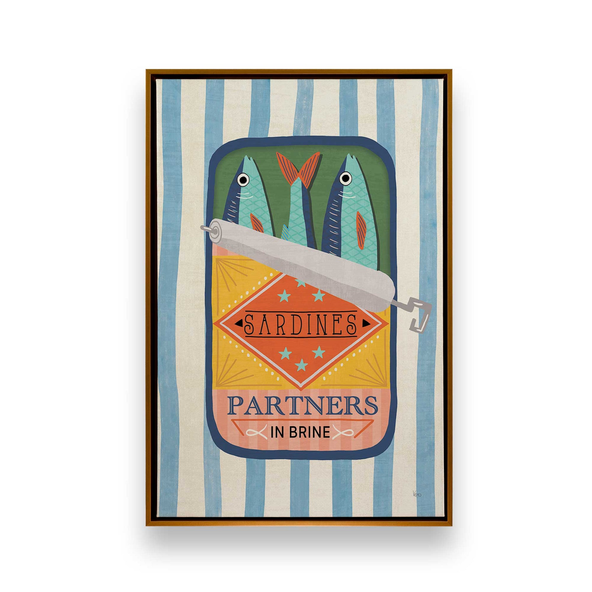 [Color:Polished Gold], Picture of art in a Polished Gold frame