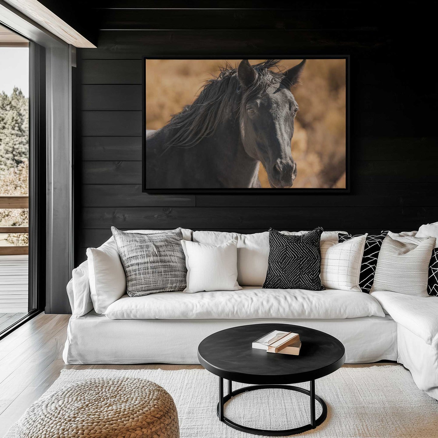 Picture of art in a room