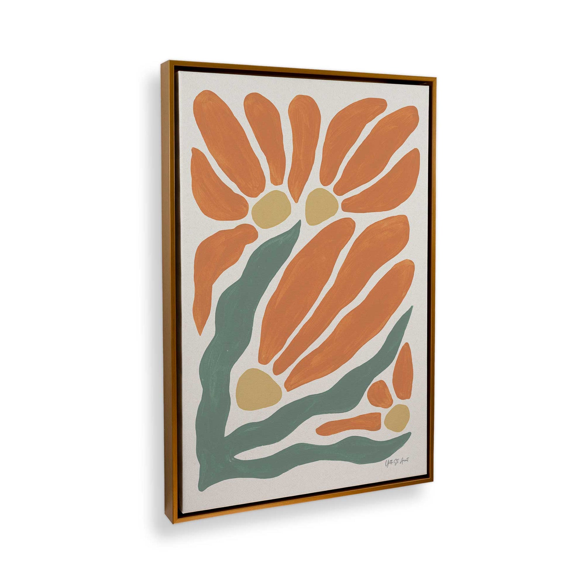 [Color:Polished Gold], Picture of the corner of the art