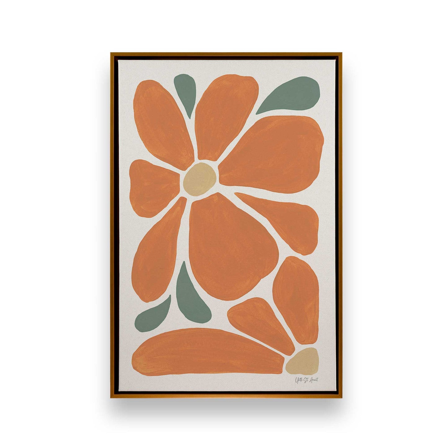[Color:Polished Gold], Picture of art in a Polished Gold frame