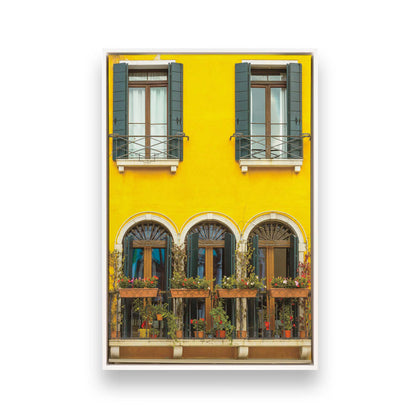 [Color:Opaque White], Picture of art in a White frame