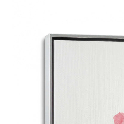 [Color:Polished Chrome], Picture of art in a Polished Chrome frame at an angle