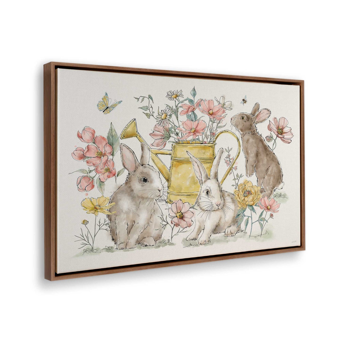 [Color:Walnut], Picture of the corner of the art