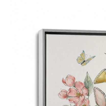 [Color:Polished Chrome], Picture of art in a Polished Chrome frame at an angle