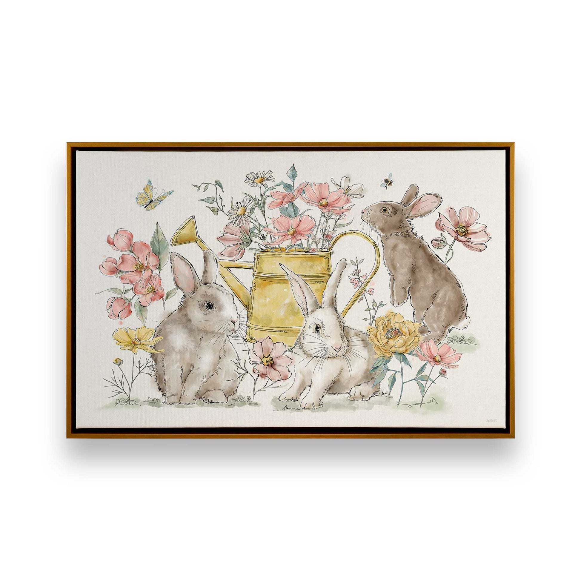 [Color:Polished Gold], Picture of art in a Polished Gold frame